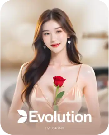 Winbox Evolution live casino cover with rose
