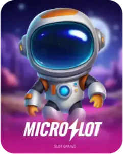 Winbox MicroSlot slot game cover with astronaut character