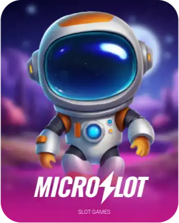 Winbox MicroSlot slot game cover with astronaut character