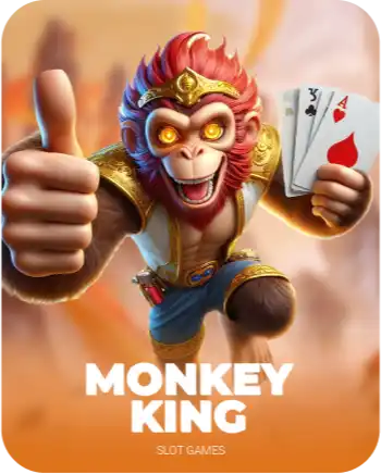 Winbox Monkey King slot game cover with golden monkey character