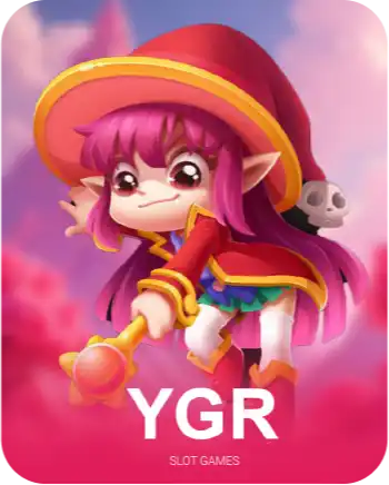 Winbox YGR slot game cover with magical girl character
